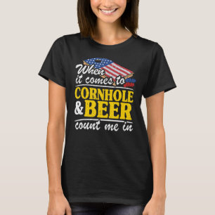 Als het gaat om hol en bier tel ik in grappigheid t-shirt