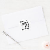 Als het gaat om tips maat S Sticker (Envelop)