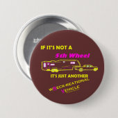 Als het geen 5de wiel is ronde button 7,6 cm (Voorkant /achterkant)