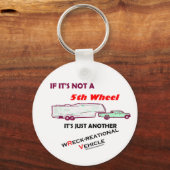 Als het geen 5de wiel is sleutelhanger (Voorkant)