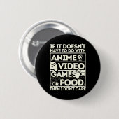 Als het geen anime is ronde button 5,7 cm (Voorkant /achterkant)