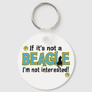 Als het geen Beagle is Sleutelhanger