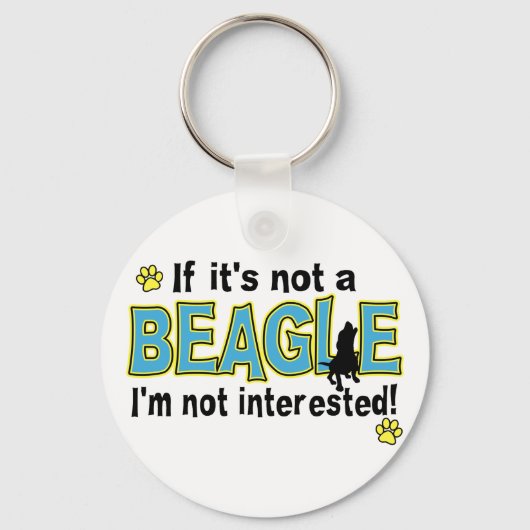 Als het geen Beagle is Sleutelhanger (Voorkant)