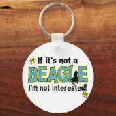 Als het geen Beagle is Sleutelhanger (Voorkant)