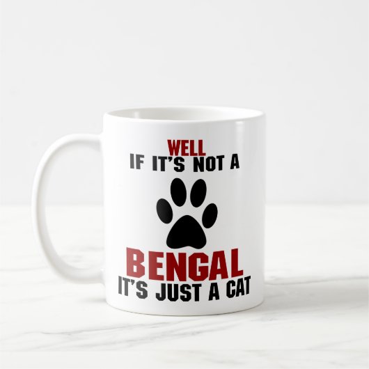 Als het geen buik is, is het maar een kat koffiemok (Links)