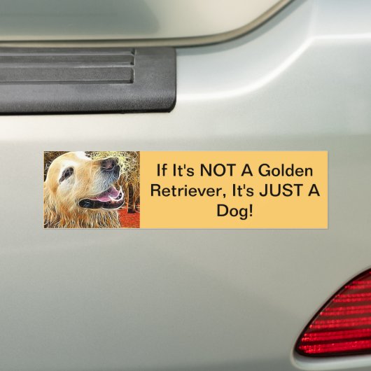 Als het geen gouden wederverkoper is...... bumpersticker (Op auto)