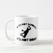 Als het geen handbal is, is het niet goed koffiemok (Links)