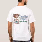 Als het geen kleding is, is het afval! t-shirt (Achterkant)