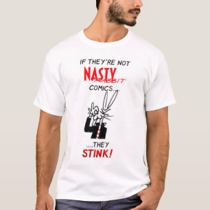 Als het geen NASTY RABBIT Comics zijn... dan blijv T-shirt