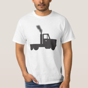 Als het geen zwarte volwassen T-shirt rokt