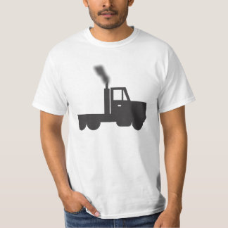 Als het geen zwarte volwassen T-shirt rokt