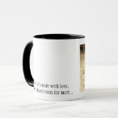Als het gemaakt is met liefde mok (Voorkant links)