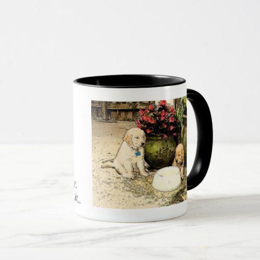 Als het gemaakt is met liefde mok (Voorkant rechts)