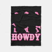 Als het gemakkelijk was zou het karate worden geno fleece deken (Voorkant)