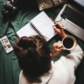 Als het gemakkelijk wordt genomen, was het nooit v latte mok