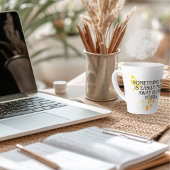 Als het gemakkelijk wordt genomen, was het nooit v latte mok