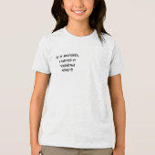 Als het hapert, noem ik het "Creatieve Modus" Tri-Blend Shirt (Voorkant)