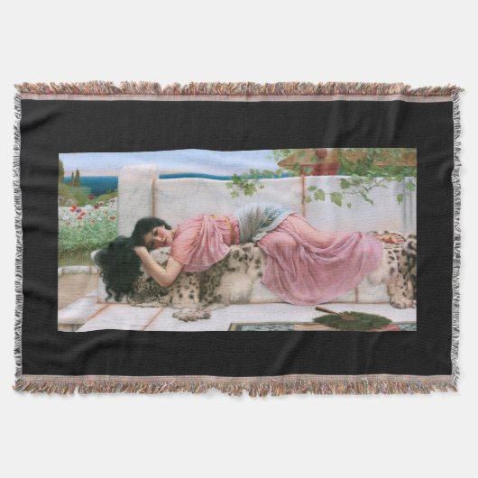 Als het hart jong is door John William Godward Deken (Voorkant)