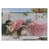 Als het hart jong is door John William Godward Snijplank (Voorkant)