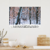 Als het hert smacht naar het water... poster (Keuken)