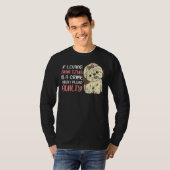 Als het houden van Shih Tzus een misdaad is, dan b T-shirt (Voorkant volledig)