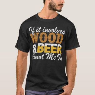 Als het hout en bier telt, krijg ik een piratensch t-shirt