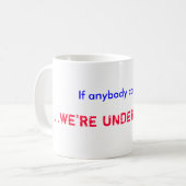 Als het iemand kan schelen........................ koffiemok (Voorkant links)