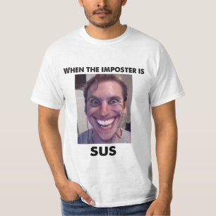 Als het imposter is... Amogus Meme T-shirt