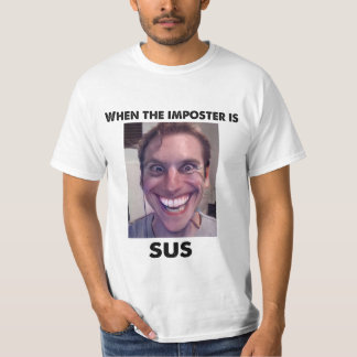 Als het imposter is... Amogus Meme T-shirt