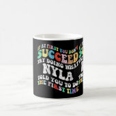 Als het je eerst niet lukt, probeer dan wat Nyla Koffiemok (Center)