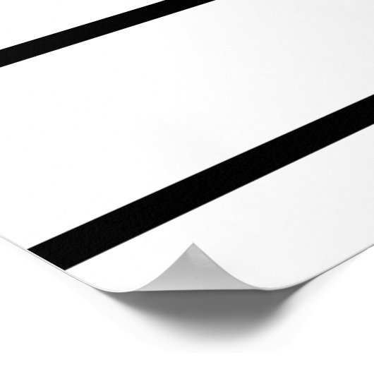 Als het je niet uitdaagt, zal het je niet verander poster (Hoek)