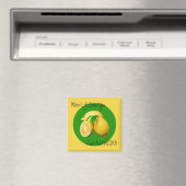 Als het leven citroenen geeft humor en grappig magneet (Insitu (Vaatwasser))