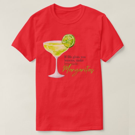Als het leven citroenen geeft t-shirt (Design voorkant)