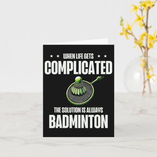 Als het leven ingewikkeld wordt, is de oplossing a kaart (Gele Bloem)