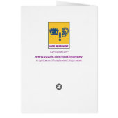 Als het leven je apen Verticale Kaart geeft (Achterkant)