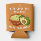 Als het leven je avocado's geeft, maak dan guacamo blikjeskoeler (Achterkant)