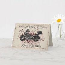 Als het leven je bochten toegooit, Moed