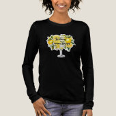 Als het leven je citroendruppels martini geeft Tri-Blend shirt (Voorkant)
