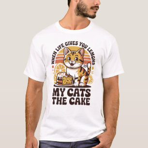 Als het leven je citroenen geeft, eet mijn kat de t-shirt