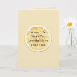 Als het Leven Je Citroenen Geeft Kaart