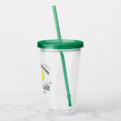 Als het leven je citroenen geeft, maak dan citroen acryl drinkbeker (Links)