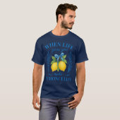 Als het leven je citroenen geeft, maak dan Limonce T-shirt (Voorkant volledig)