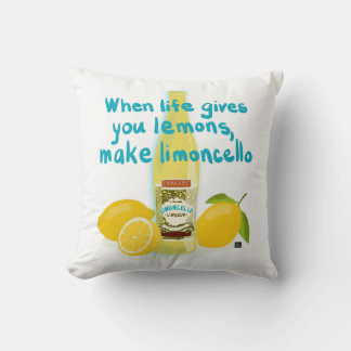 Als het leven je citroenen geeft - Maak Limoncello Kussen