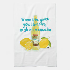 Als het leven je citroenen geeft - Maak Limoncello Theedoek