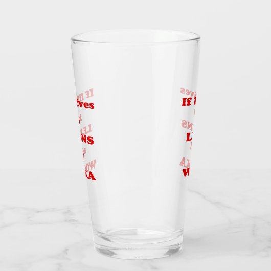 Als het leven je citroenen geeft, voeg dan wodka - glas (Links)