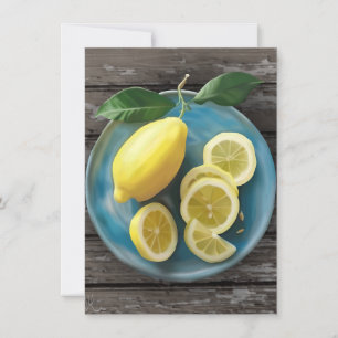 Als het leven je citroenen geeft   Watercolor Frui