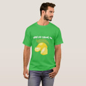 ALS HET LEVEN JE CITROENEN GOOIT-GOOI ZE TERUG-BAS T-SHIRT (Voorkant volledig)