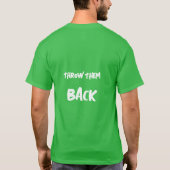 ALS HET LEVEN JE CITROENEN GOOIT-GOOI ZE TERUG-BAS T-SHIRT (Achterkant)