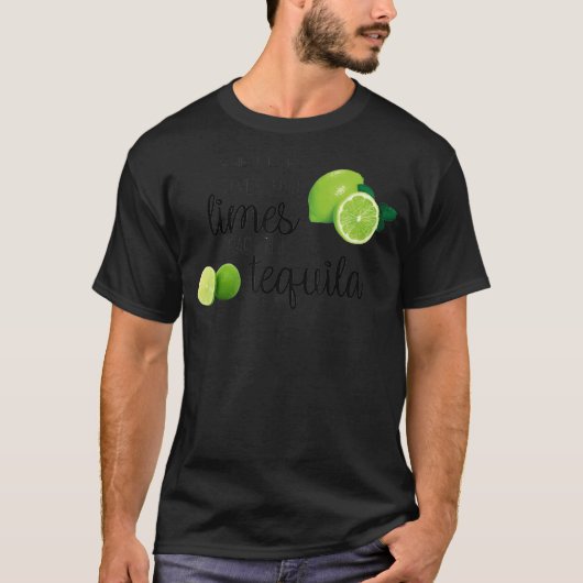 Als het leven je de Tequila-partij D geeft T-shirt (Voorkant)