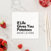 Als het leven je een aardappel geeft, maak dan een servet (Insitu)